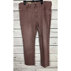 NWT Men's Goodfellow Light Red Lightweight Colored Slim Fit Jeans - 40x30